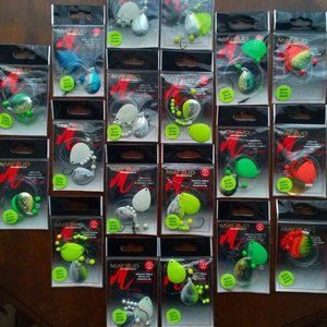 16 MATZUO America Fluoresent Lures with Glow Blades ~ NEW in PACKAGES